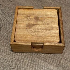 Minnie Mouse pass holder coasters